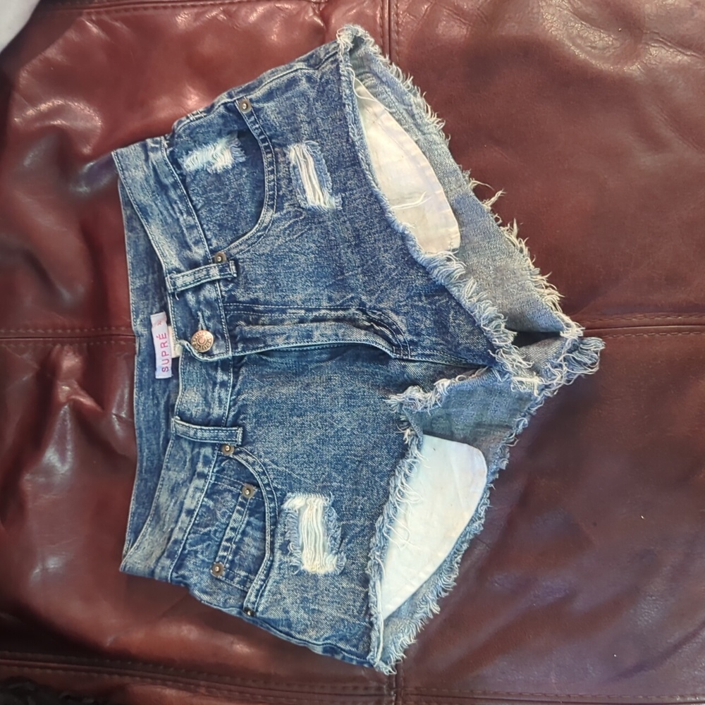 Brazilian Cut High Waisted Booty Shorts